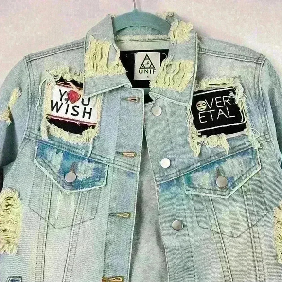 UNIF Fornever Jean Jacket - Picture 4 of 13